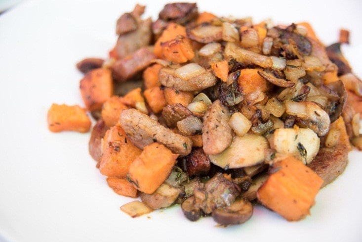 Herbed Sweet Potato Hash Recipe